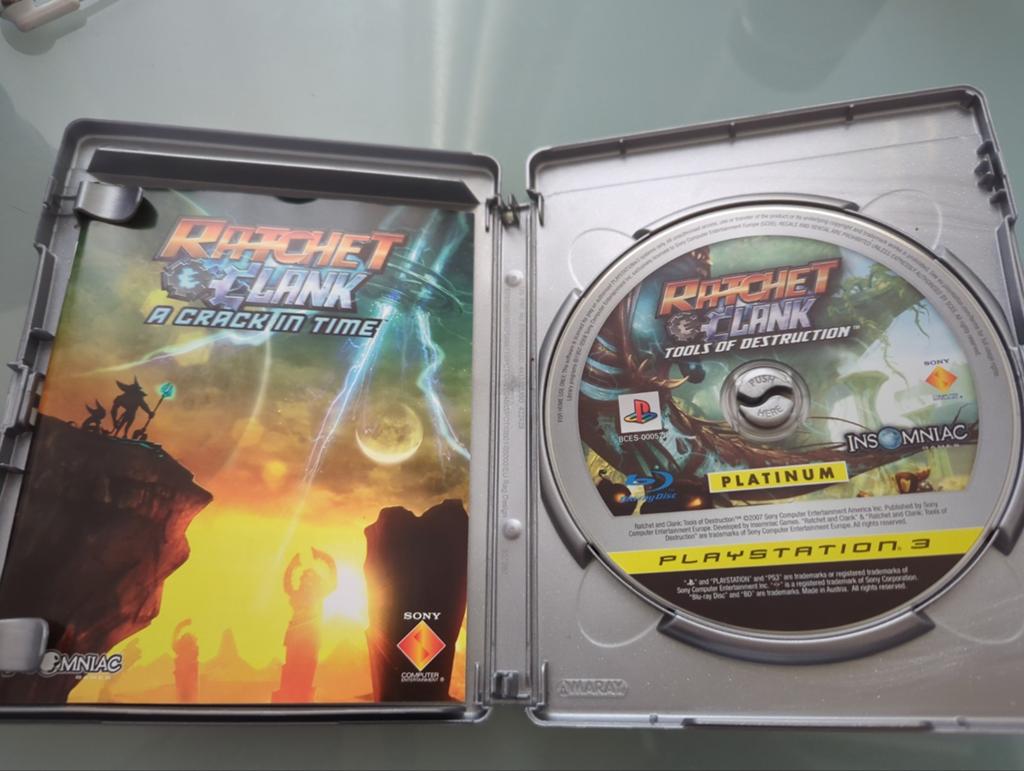 Ratchet and Clank Tools of Destruction (in verkeerd hoesje), Avontuur en Actie, 1 speler, Ophalen of Verzenden, Zo goed als nieuw