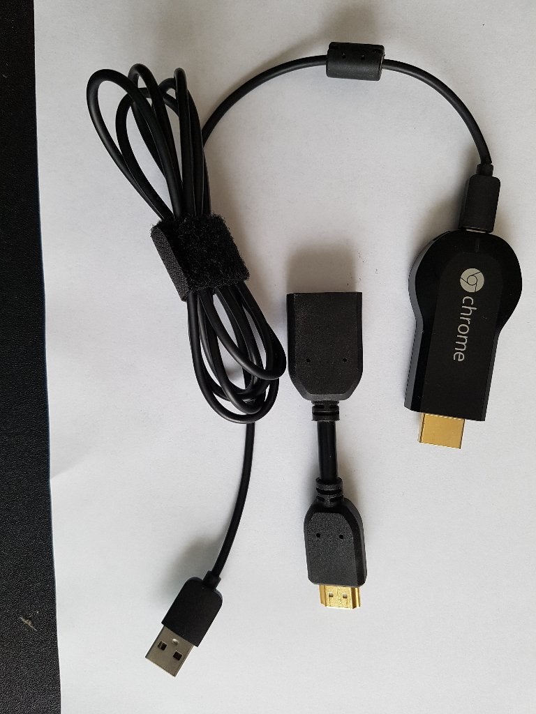 Google Chromecast 1e generatie (model H2G2-42), Ophalen of Verzenden, Gebruikt, HDMI
