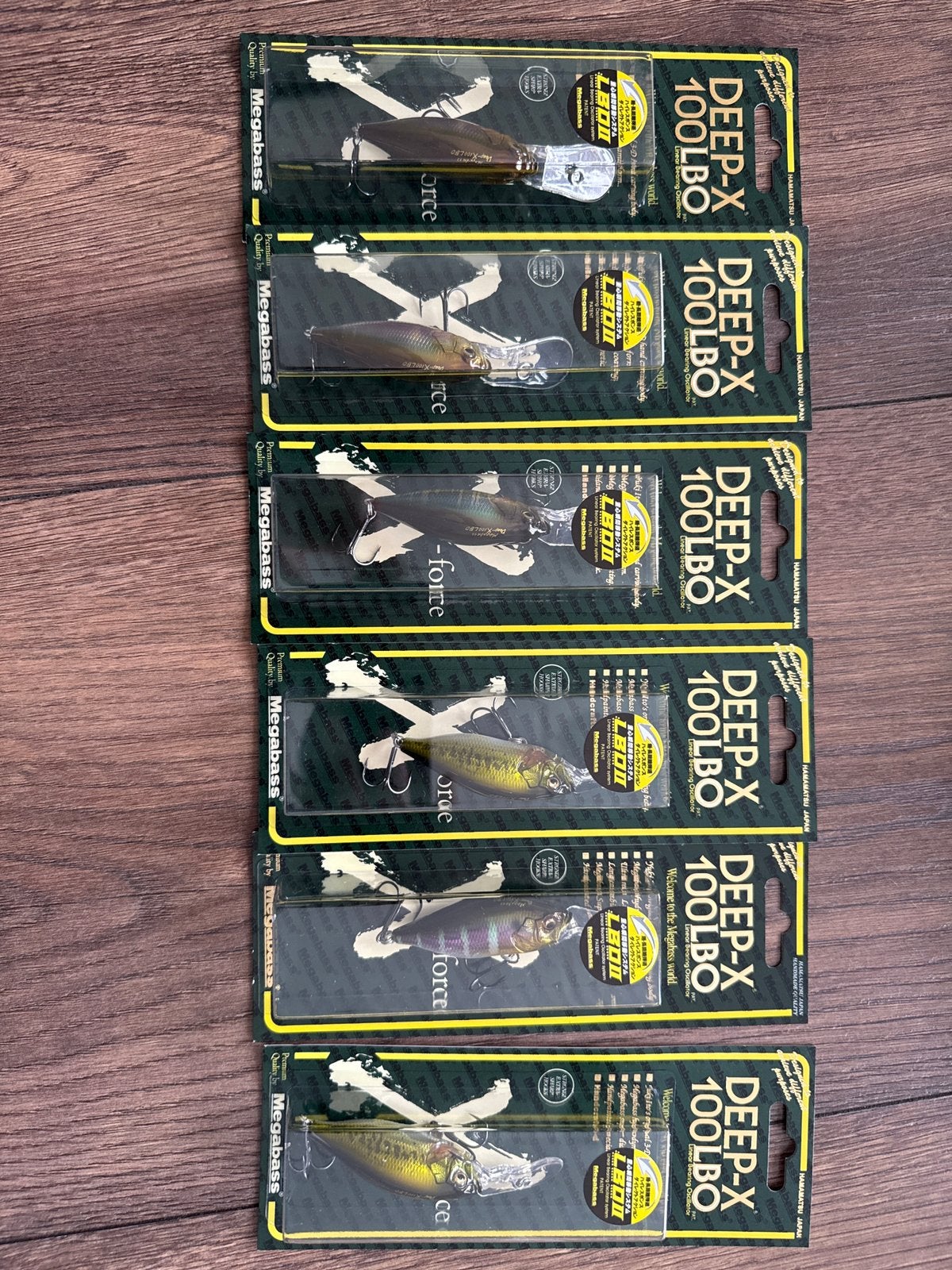 Megabass Deep-X 100 LBO 2.5m Crankbait, Ophalen of Verzenden, Nieuw, Haak