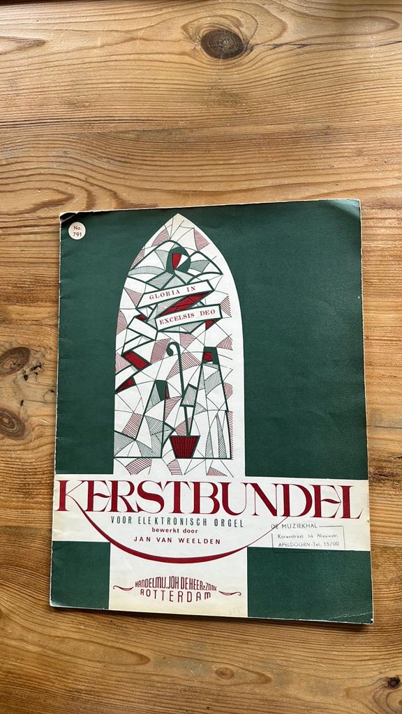 Orgel kerstbundel, Orgel, Klassiek, Ophalen of Verzenden, Zo goed als nieuw