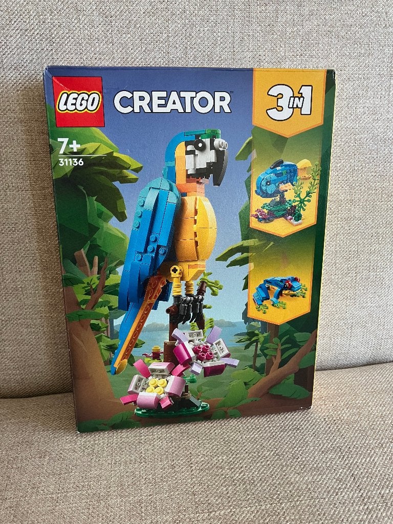 Lego 31136 Papegaai Creator 3-in-1 - MISB Sealed!, Ophalen, Lego, Nieuw, Compleet