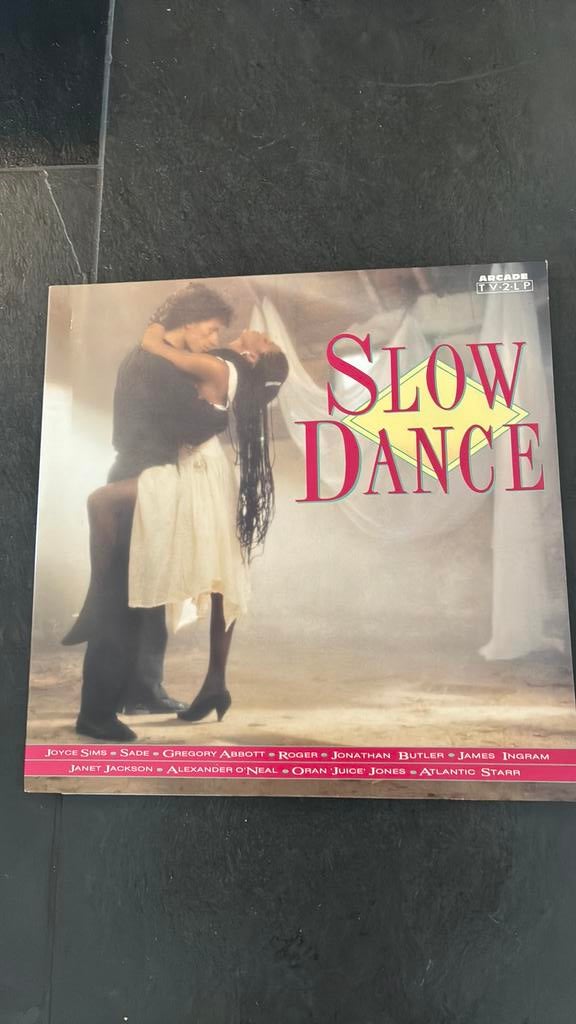 Slow Dance (sade, m gaye,  j jackson, e w &fire etc 2 X LP), Gebruikt, Inclusief binnenhoes, 1980 - 1989, Dance
