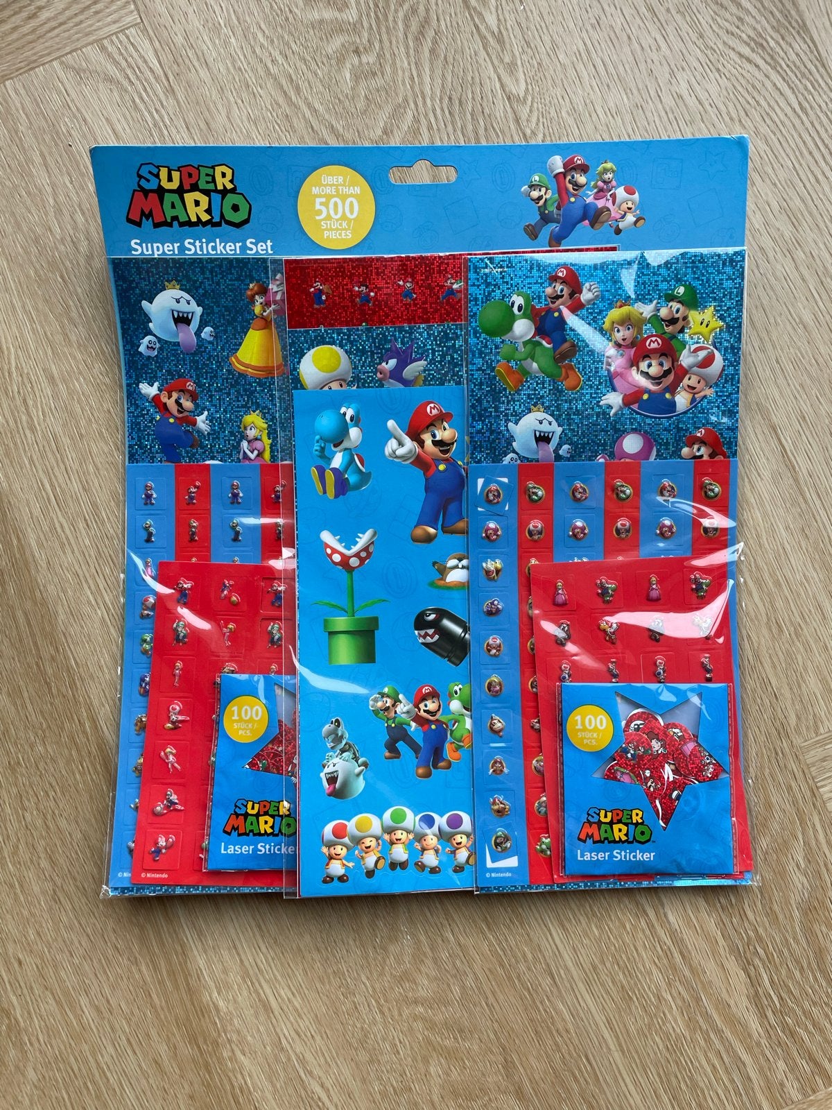 Super Mario Sticker Set - Meer dan 500 stickers!, Ophalen of Verzenden, Nieuw, Strip of Tekenfilm