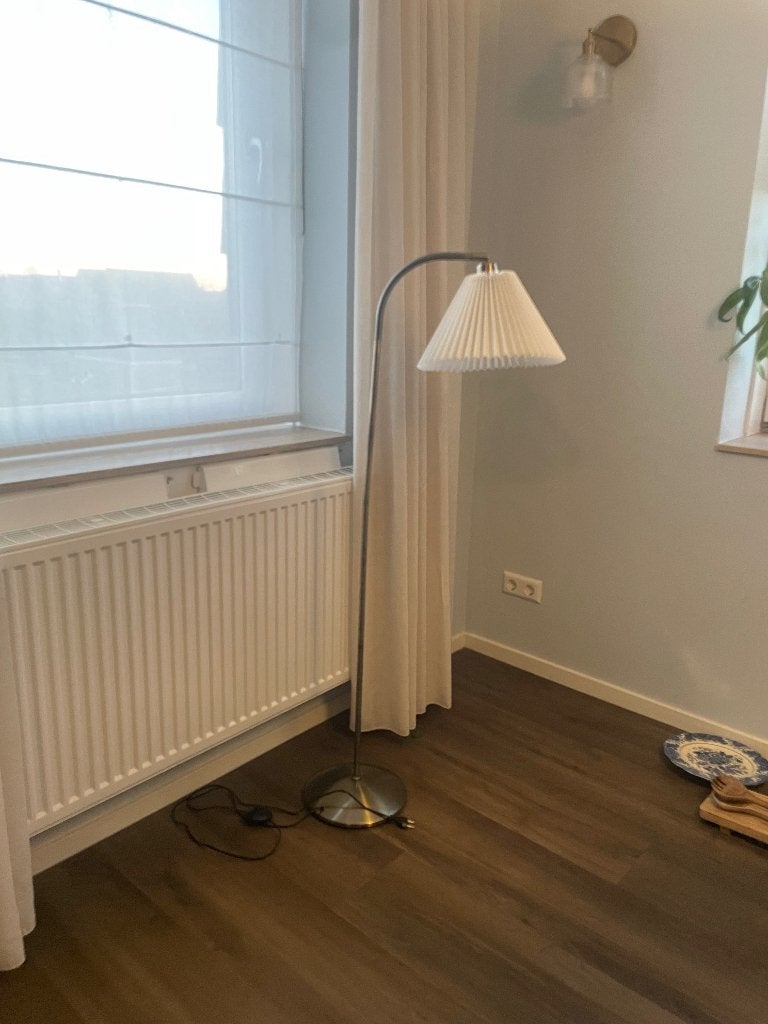 Vloerlamp, Huis en Inrichting, Overige materialen, 100 tot 150 cm, Overige fittingen, Zo goed als nieuw