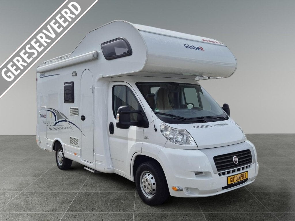 Dethleffs Globe-R Stapelbed - Vakantie Klaar en Unieke kans, Caravans en Kamperen, Campers, Fiat, 6 tot 7 meter, Bedrijf, Tot en met 6