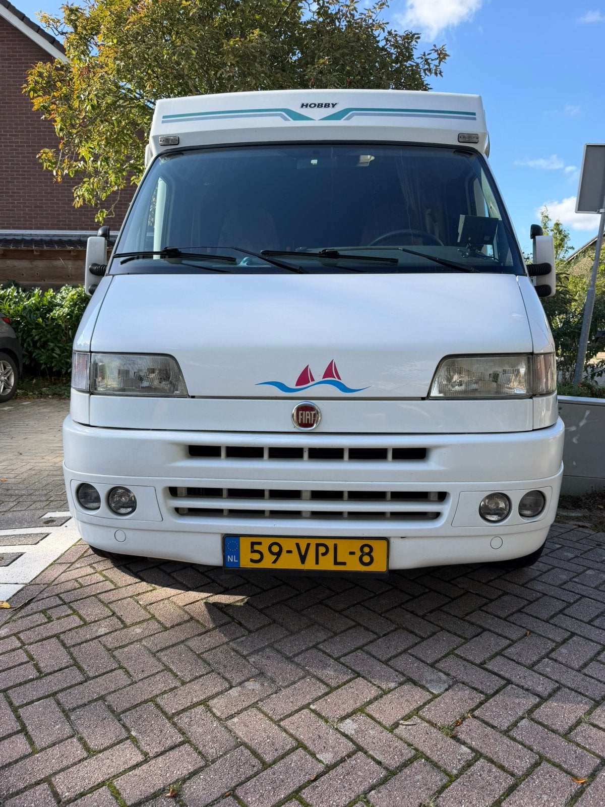 Fiat ducato 2.5 tdi / hobby opbouw /Zeer netjes !!!!, Chemisch toilet, Ringverwarming, Fiat, Particulier