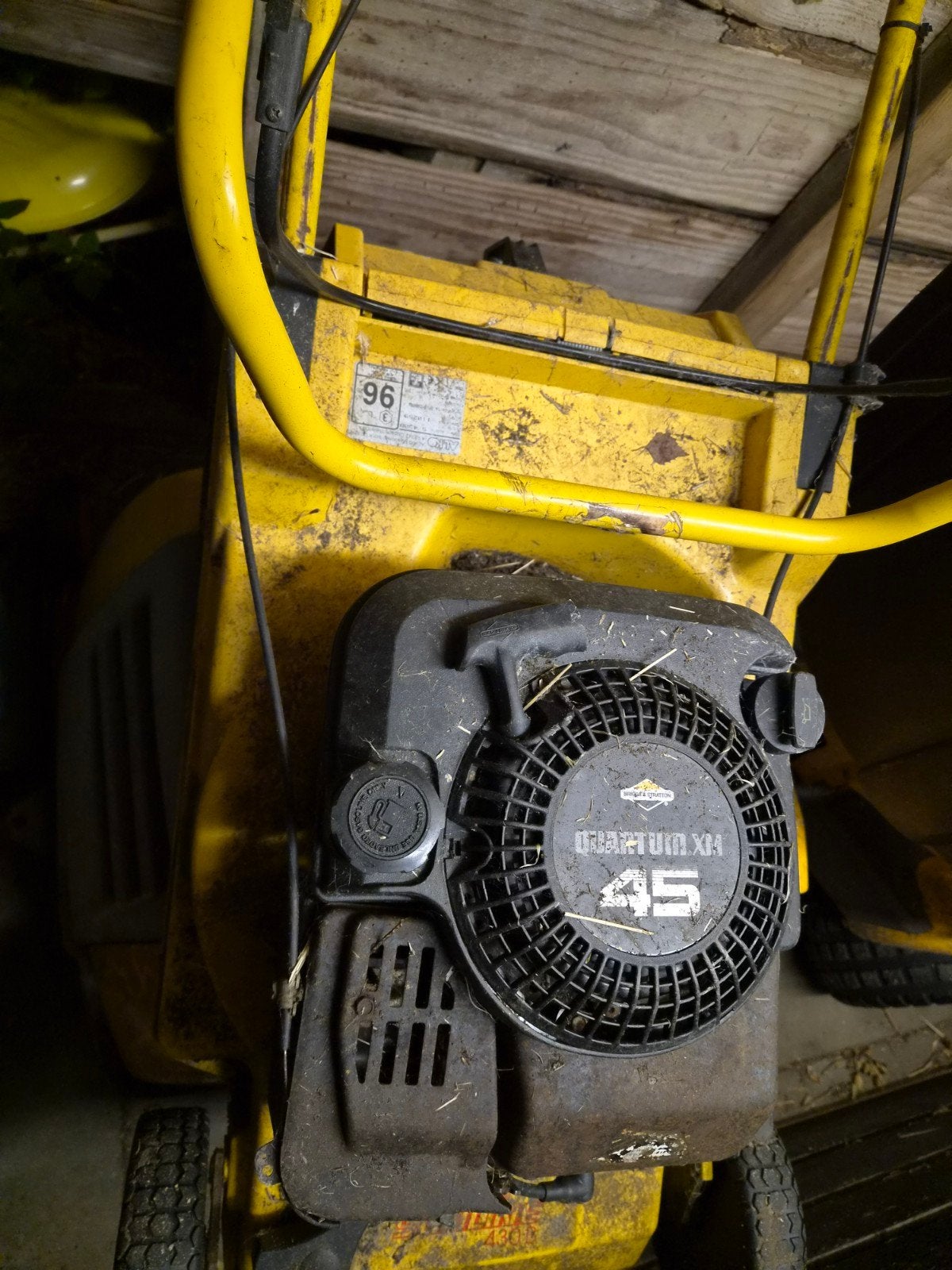 AL-KO Grasmaaier - Briggs & Stratton Quantum XM 45, Ophalen, Cirkelmaaier, AL-KO, Gebruikt