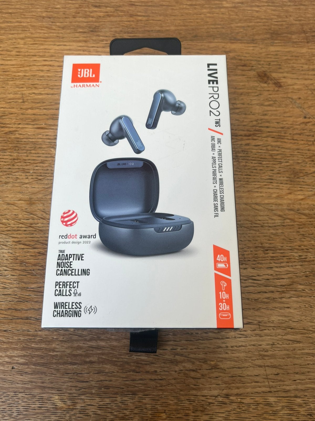 Jbl live pro 2 tws, In gehoorgang (in-ear), Ophalen of Verzenden, JBL, Blauw