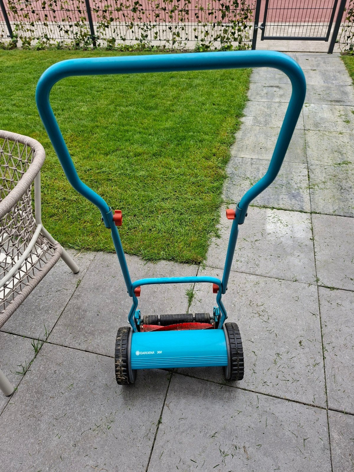 Gardena 300 handgrasmaaier, Tuin en Terras, Ophalen, Gebruikt, Handgrasmaaier, 30 t/m 39 cm