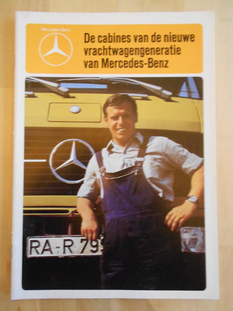 Mercedes Truck Cabine Brochure 1978 – 1013 t/m 2632, Zo goed als nieuw, Mercedes-Benz, Mercedes, Ophalen of Verzenden