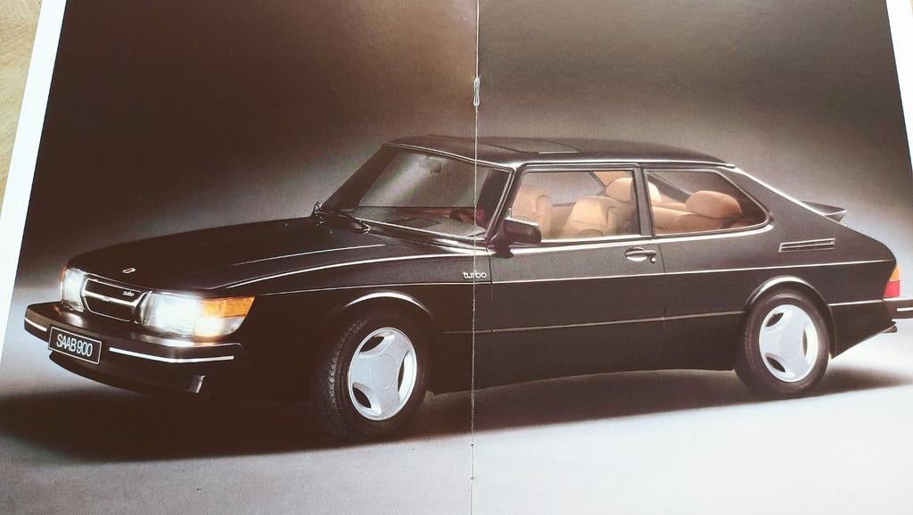 1984 Saab 900 Turbo 16 S folder NL, Ophalen of Verzenden, Zo goed als nieuw, Overige merken