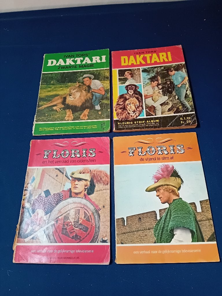Floris/Daktari., Verzamelen, Ophalen of Verzenden, Gebruikt, Tv, Overige typen