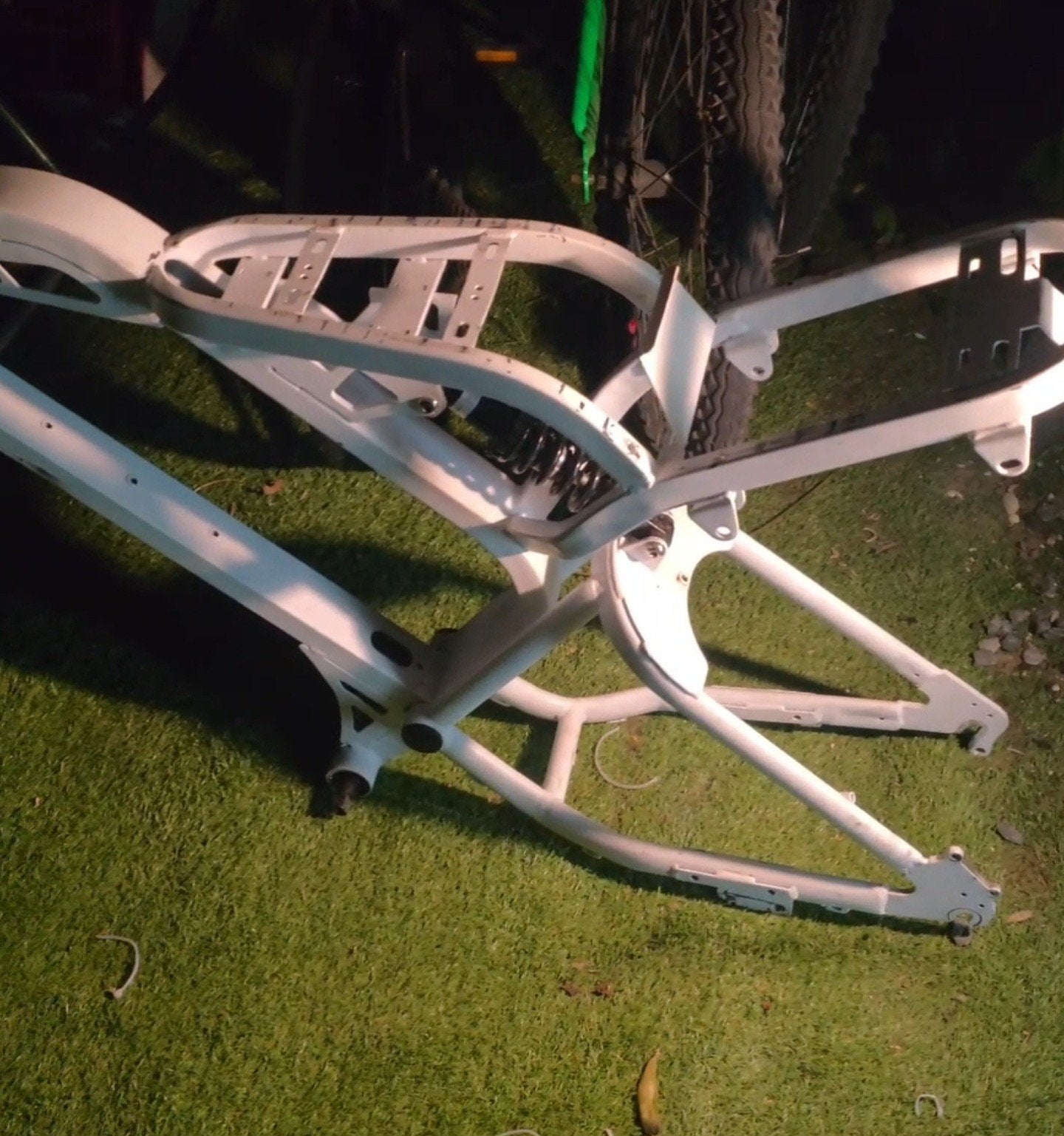 v20 wit frame met achtervering, Ophalen, Frame, Gebruikt, Onbekend