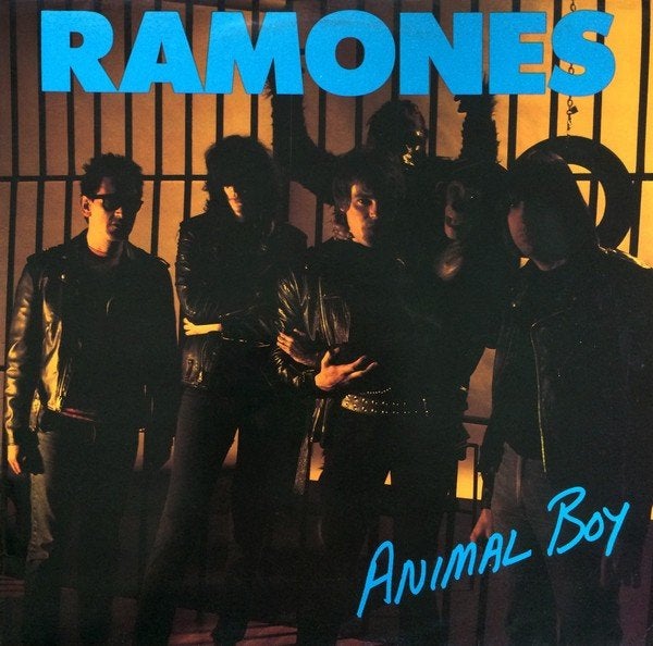 ramones / animal boy - punk - ZELDZAAM + binnenhoes, LP, Verzenden, Zo goed als nieuw, Inclusief binnenhoes