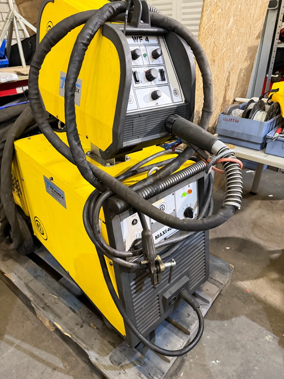 CEA MAXI 405 Co2 Mig Lasmachine 400A Watergekoeld, Ophalen of Verzenden, Gebruikt, 250 ampère of meer, Co2
