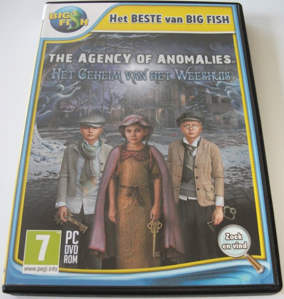PC Game *** AGENCY OF ANOMALIES 2 *** Geheim van 't Weeshuis, Puzzel en Educatief, 1 speler, Ophalen of Verzenden, Zo goed als nieuw