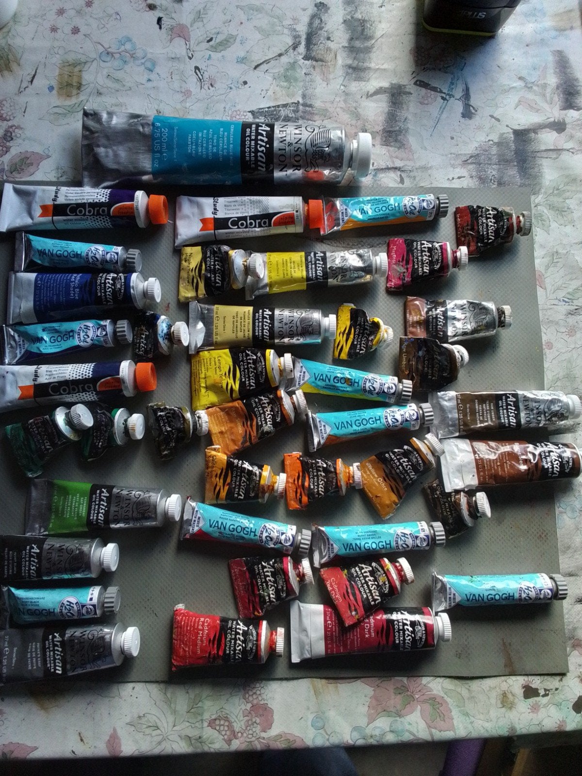 olieverf op water basis artisan, v gogh h20 en cobra, Hobby en Vrije tijd, Ophalen of Verzenden