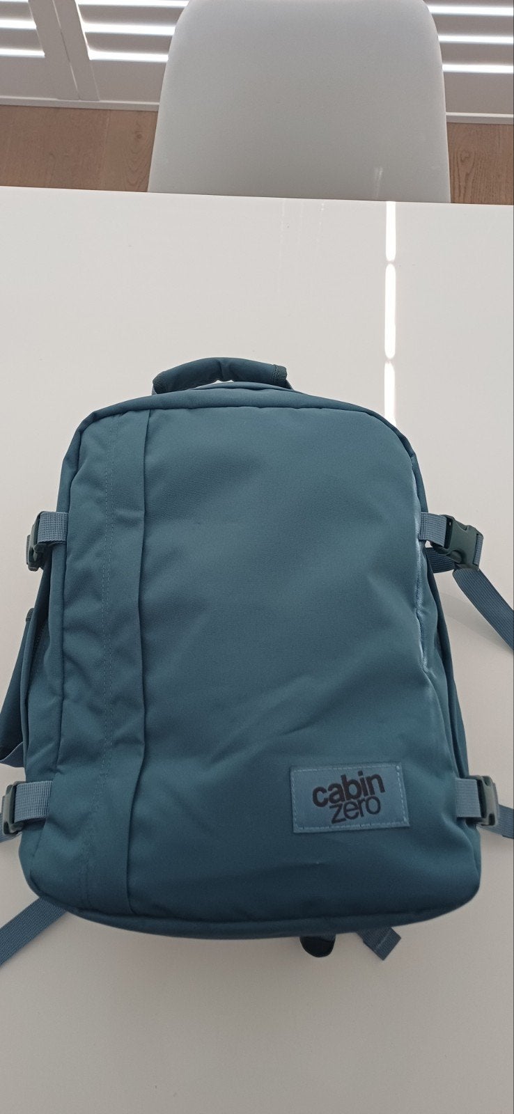 CabinZero Classic Cabin Backpack 28L Aruba Blue, 25 tot 40 cm, Ophalen of Verzenden, Zo goed als nieuw, Overige merken