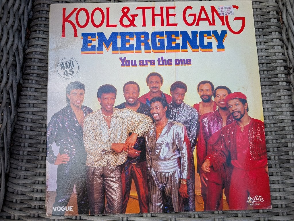 Maxi single - Kool & The Gang - Emergency, Ophalen of Verzenden, Zo goed als nieuw, R&B en Soul