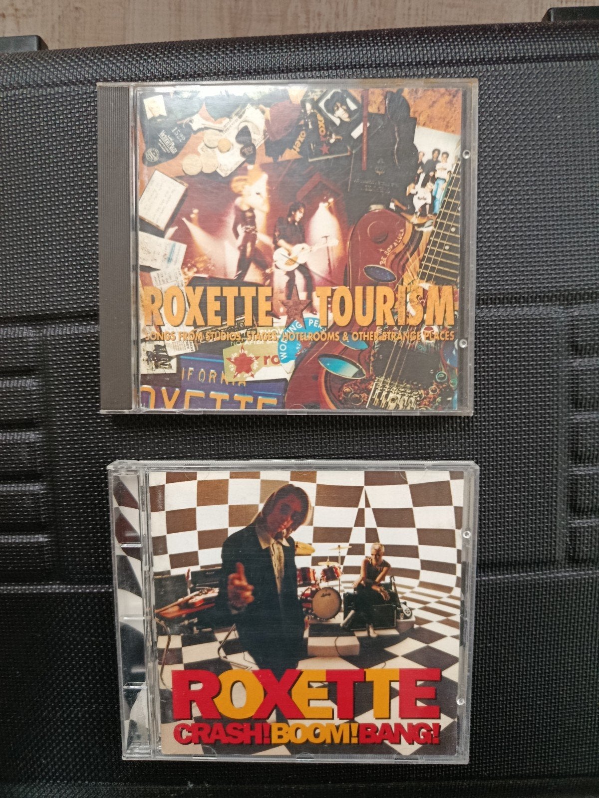 Roxette CD's: Tourism & Crash! Boom! Bang! (2 stuks), Gebruikt, Pop, Ophalen of Verzenden, Inclusief doosje