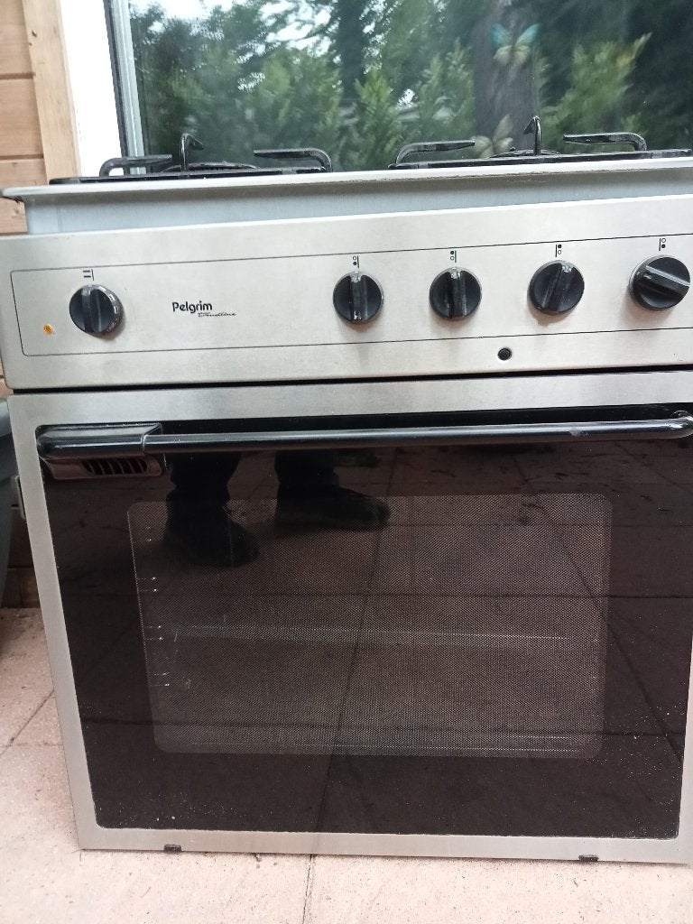 PELGRIM INBOUW OVEN EN GASKOOKPLAAT, Witgoed en Apparatuur, Ovens, Ophalen, Gebruikt, Inbouw, Pelgrim