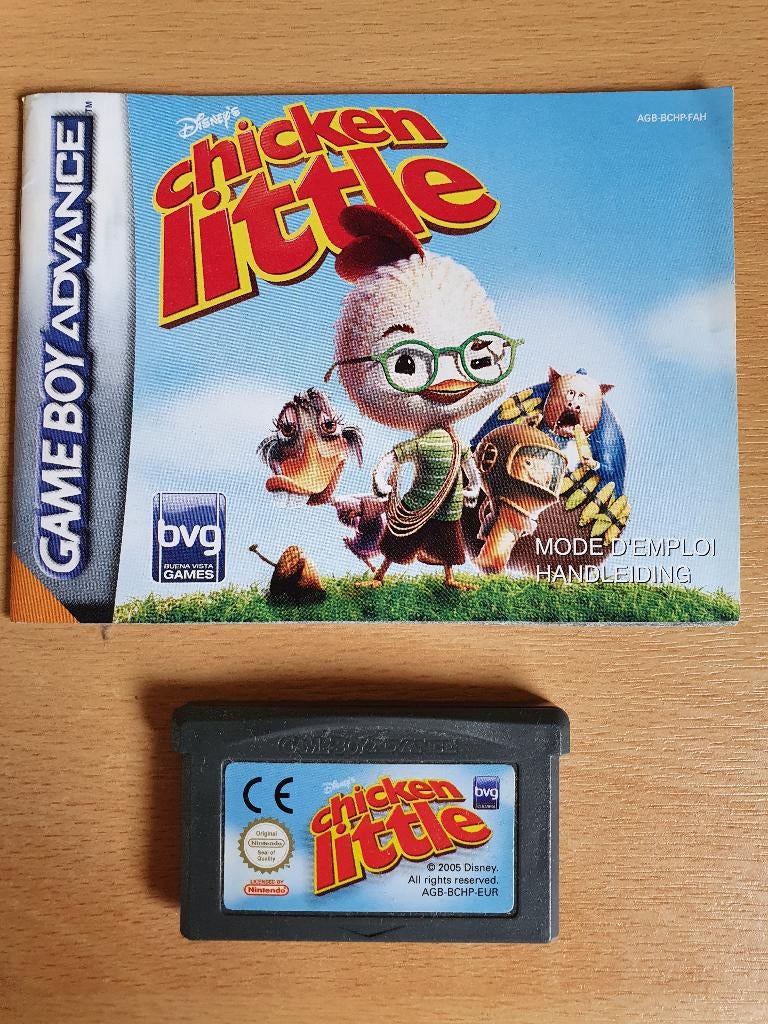 Chicken Little - GBA, Avontuur en Actie, Gebruikt, 1 speler, Ophalen of Verzenden