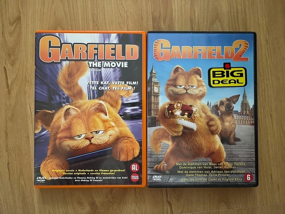 Garfield The Movie & Garfield 2, Ophalen, Gebruikt, Amerikaans, Overige typen