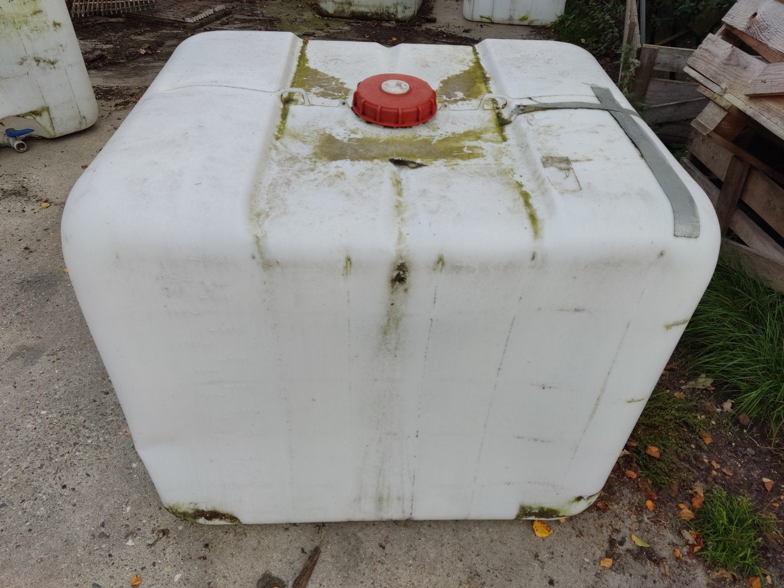 ibc vaten, 150 liter of meer, Ophalen