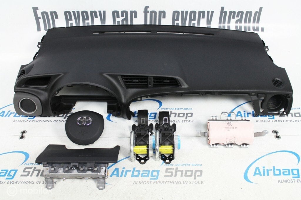 Airbag set - Dashboard zwart Toyota Yaris (2009-heden), Auto-onderdelen, Dashboard en Schakelaars