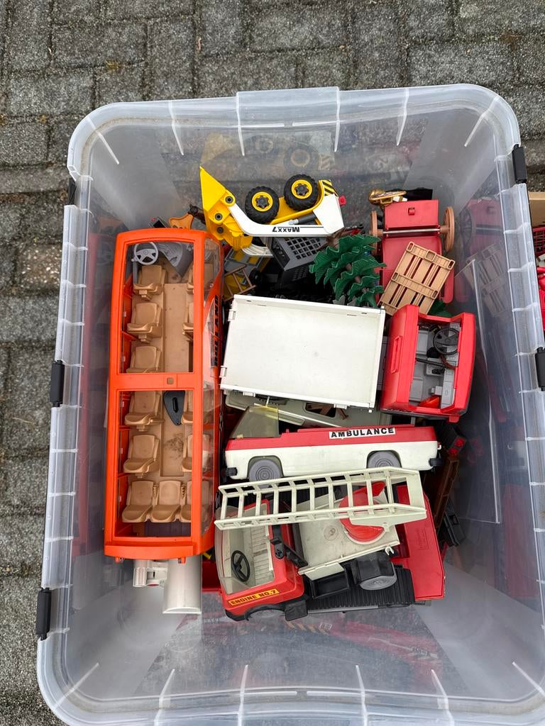 Grote partij Playmobil speelgoed, Kinderen en Baby's, Speelgoed | Overig, Gebruikt, Jongen of Meisje, Ophalen
