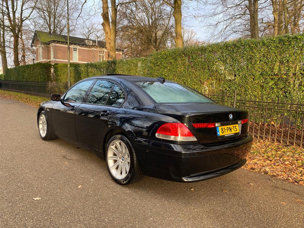 BMW 7-serie 745i Shadow Line, Leer, Open Dak, 333PK!, Auto's, BMW, Automaat, Achterwielaandrijving, Gebruikt, 1885 kg