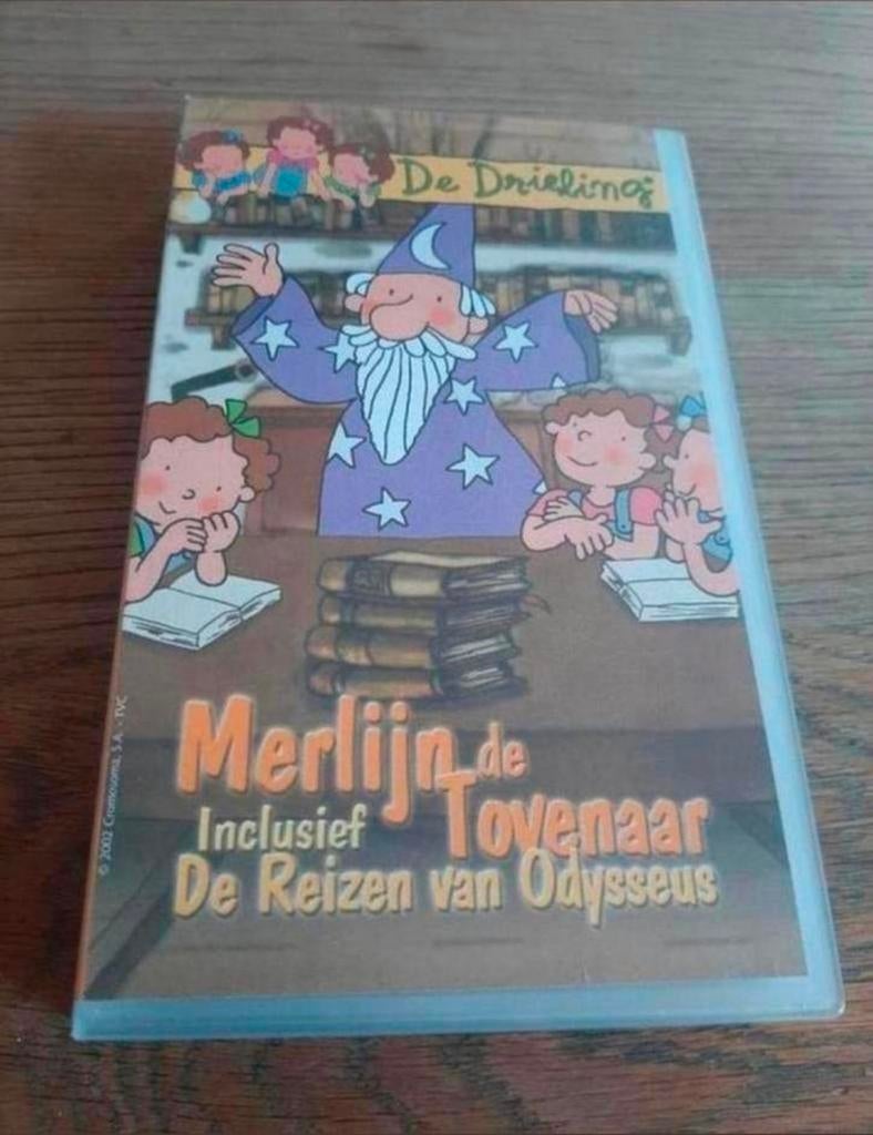 De Drieling videoband Fox kids. JETIX, Gebruikt, Tekenfilm, Alle leeftijden, Ophalen of Verzenden