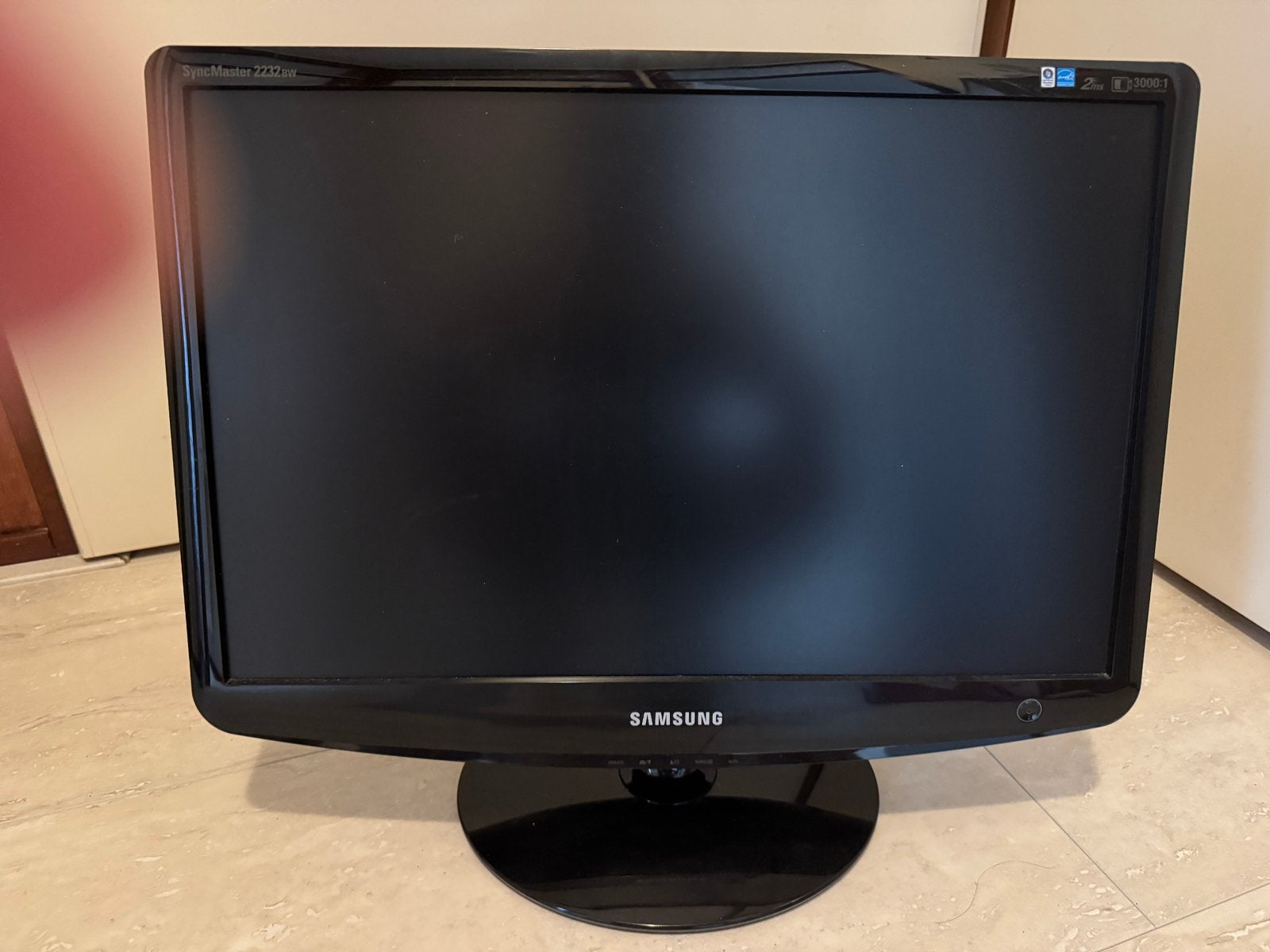 Samsung 22inch monitor, 50 Hz, LCD, Ophalen of Verzenden, Zo goed als nieuw