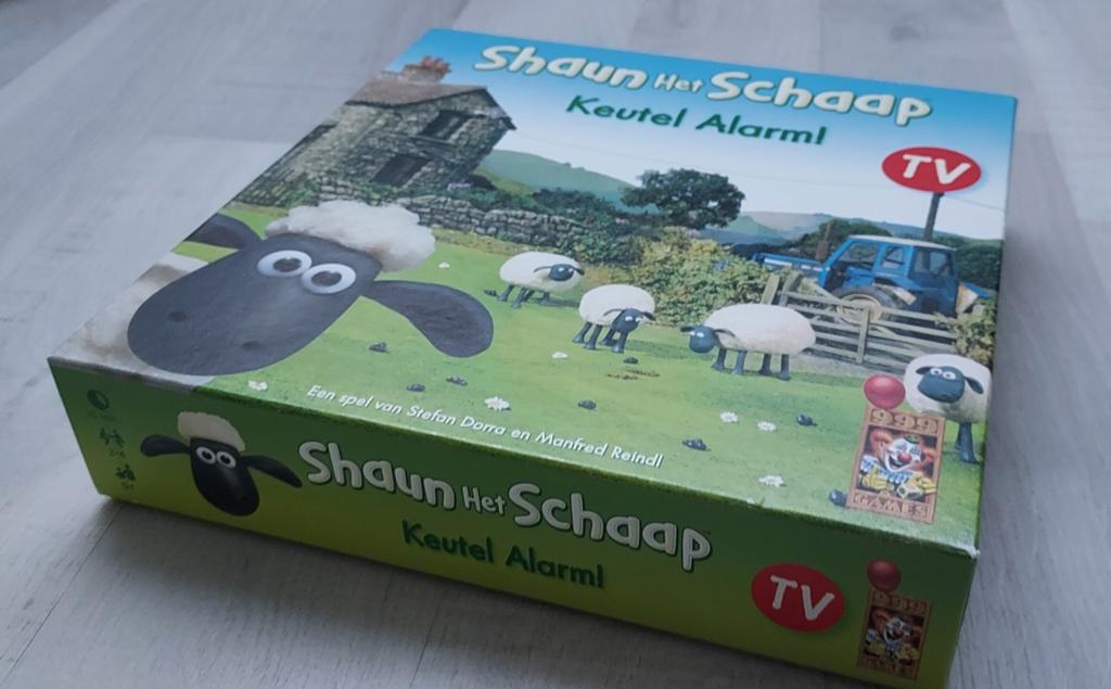 Shaun het Schaap: Keutel Alarm! - bordspel, Ophalen of Verzenden, Zo goed als nieuw