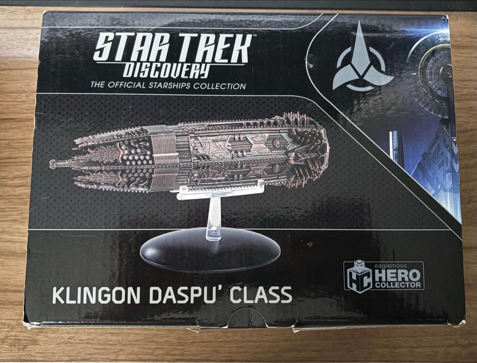 Eaglemoss Star Trek Discovery Klingon Daspu' Class Model, Verzenden, Nieuw, Tv, Beeldje, Replica of Model