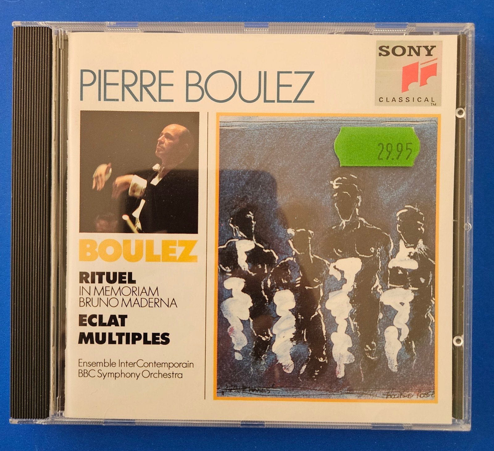 Pierre Boulez – Rituel in memoriam Maderna / Éclat / Multipl, Ophalen of Verzenden, Modernisme tot heden, Zo goed als nieuw