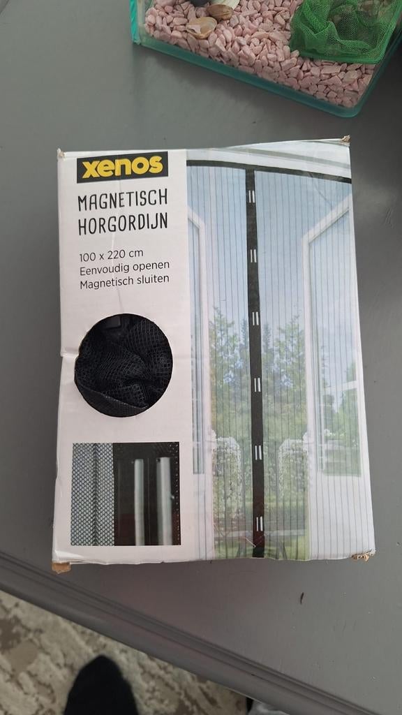 Xenos Magnetisch Horgordijn 100x220 cm, Ophalen of Verzenden
