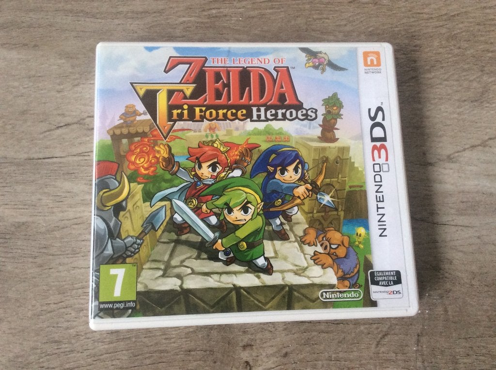 Zelda Tri-Force Heroes voor de Nintendo 3DS, Avontuur en Actie, 1 speler, Ophalen of Verzenden, Zo goed als nieuw