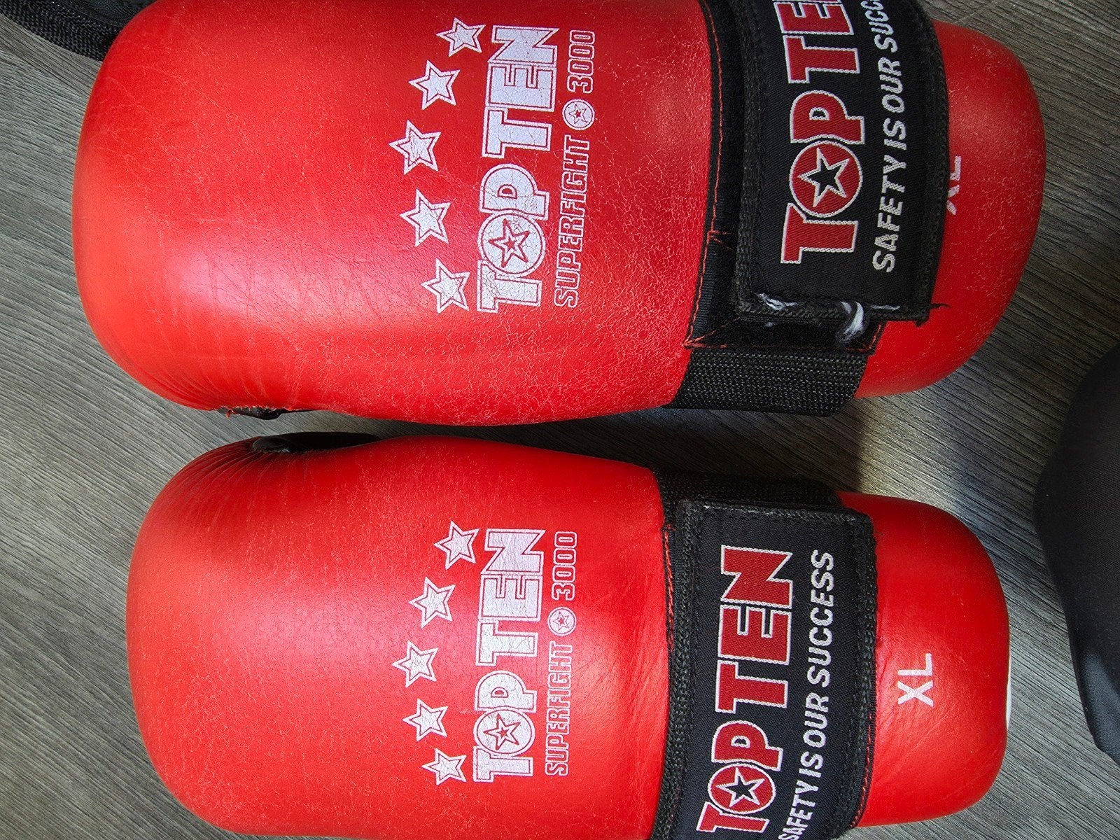 Top Ten Superfight 3000 Kick Boks Bescherming XL, Gebruikt, Taekwondo, Maat XL, Vechtsportbescherming
