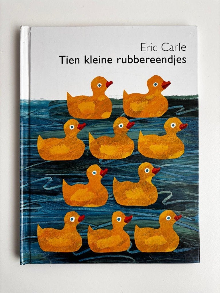Tien kleine rubbereendjes - Eric Carle zien onderweg, Boeken, Kinderboeken | Kleuters, Ophalen of Verzenden, Gelezen, Jongen of Meisje