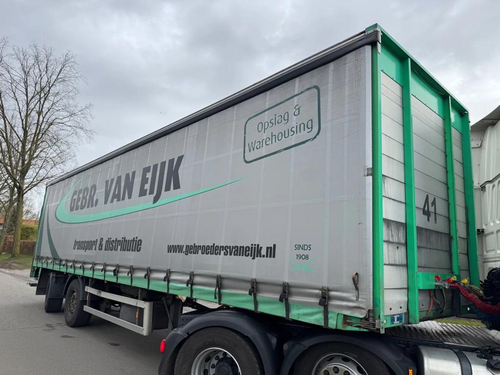 Jumbo TO 180 SE 2 ass gestuurde oplegger Liftas (bj 2005), Auto's, Overige brandstoffen, Origineel Nederlands, Particulier, Aanhangers en Opleggers