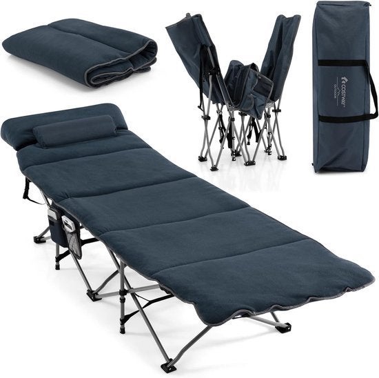 Veldbed incl matras zgan, Ophalen, Zo goed als nieuw