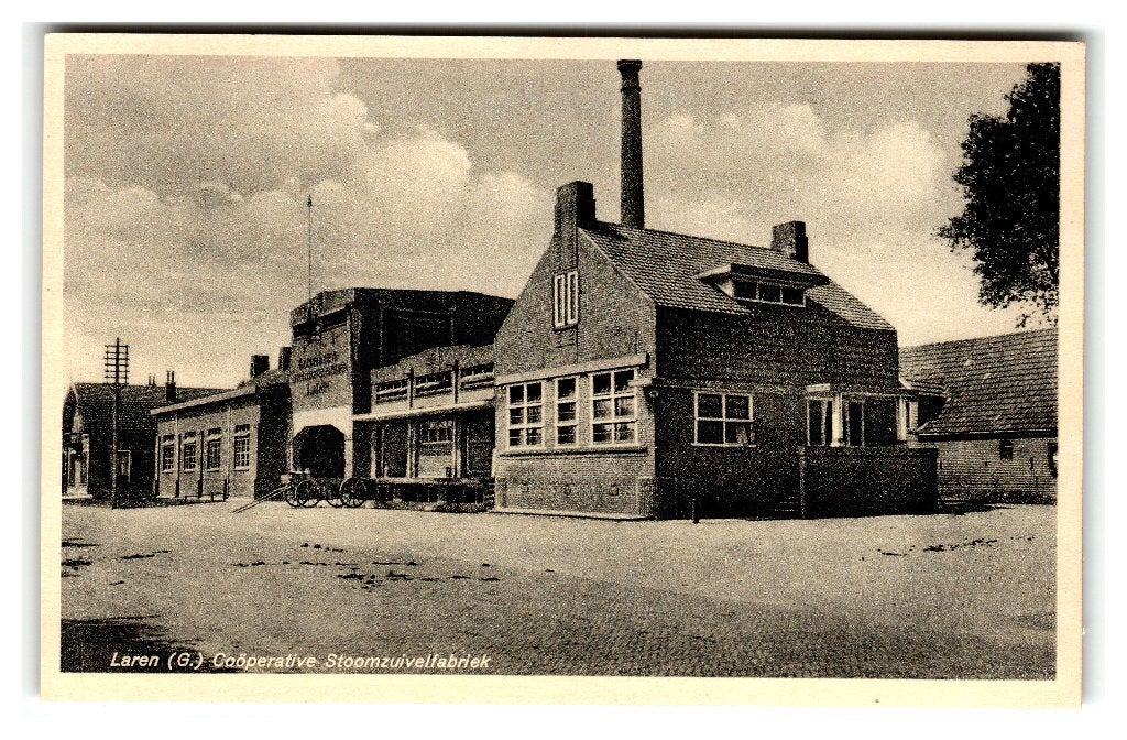 Laren, Coöperative Stoomzuivelfabriek - Nauta A 3819, Verzamelen, Verzenden, 1920 tot 1940, Ongelopen, Gelderland