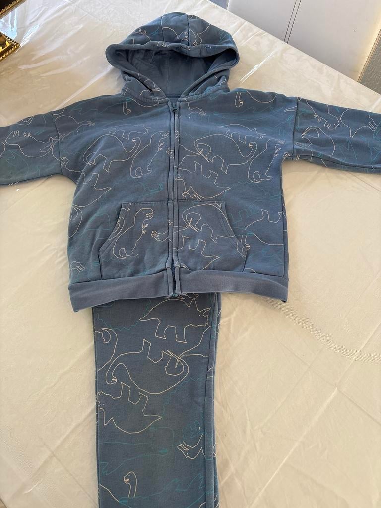 Dinosaurus joggingpak voor kinderen 6-7 jaar, Ophalen of Verzenden, Gebruikt, Jongen of Meisje