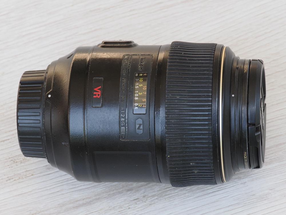 Nikon AF-S 105mm f/2.8G ED VR Micro, Ophalen, Gebruikt, Overige typen
