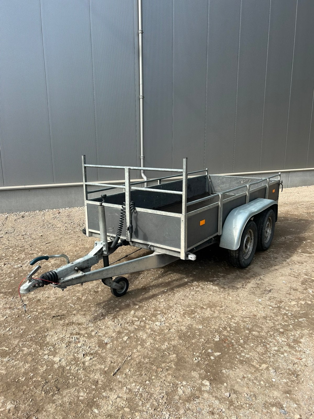 Hapert K 2000 tandemasser 130x300 aanhanger, Auto diversen, Aanhangers en Bagagewagens, Ophalen, Zo goed als nieuw