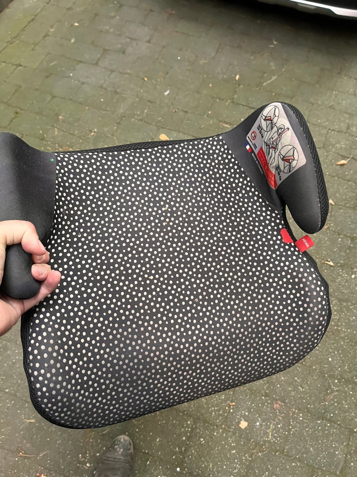 Zitverhoger Hema (3 stuks), Autogordel, 15 t/m 36 kg, Zo goed als nieuw, Ophalen