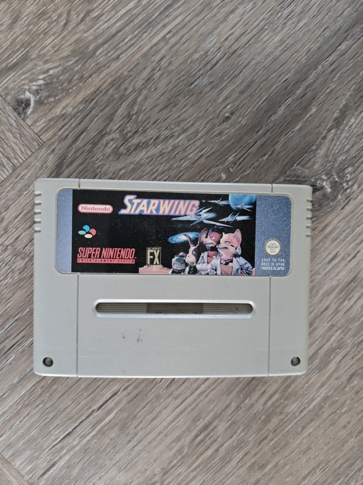 Starwing (Star Fox) Super Nintendo SNES Game Cartridge, Spelcomputers en Games, Games | Nintendo Super NES, Nintendo, Gebruikt