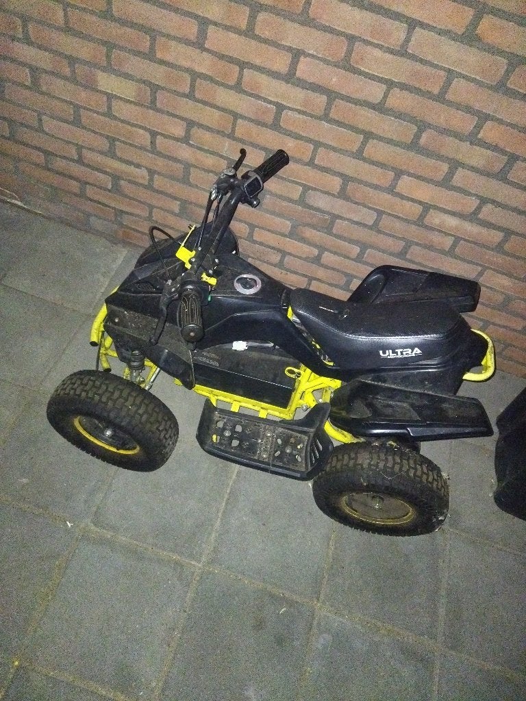 Elektrische kinder quad, Gebruikt