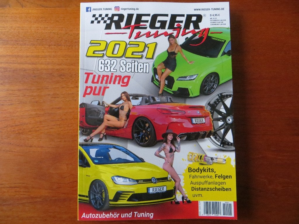 Rieger Tuning Katalog 2021, Boeken, Ophalen of Verzenden, Nieuw, Algemeen